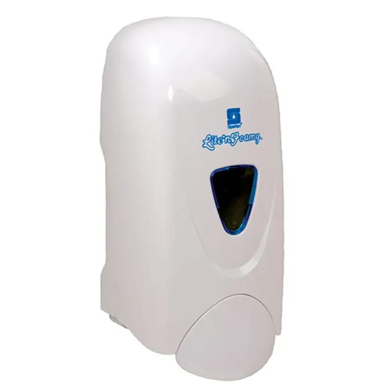Lite'n Foamy® Hand Sanitizer & Soap Dispenser Foam 1000 mL White Manual 1/Each