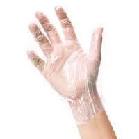 Gloves Large (LG) Clear PET 2000/Case