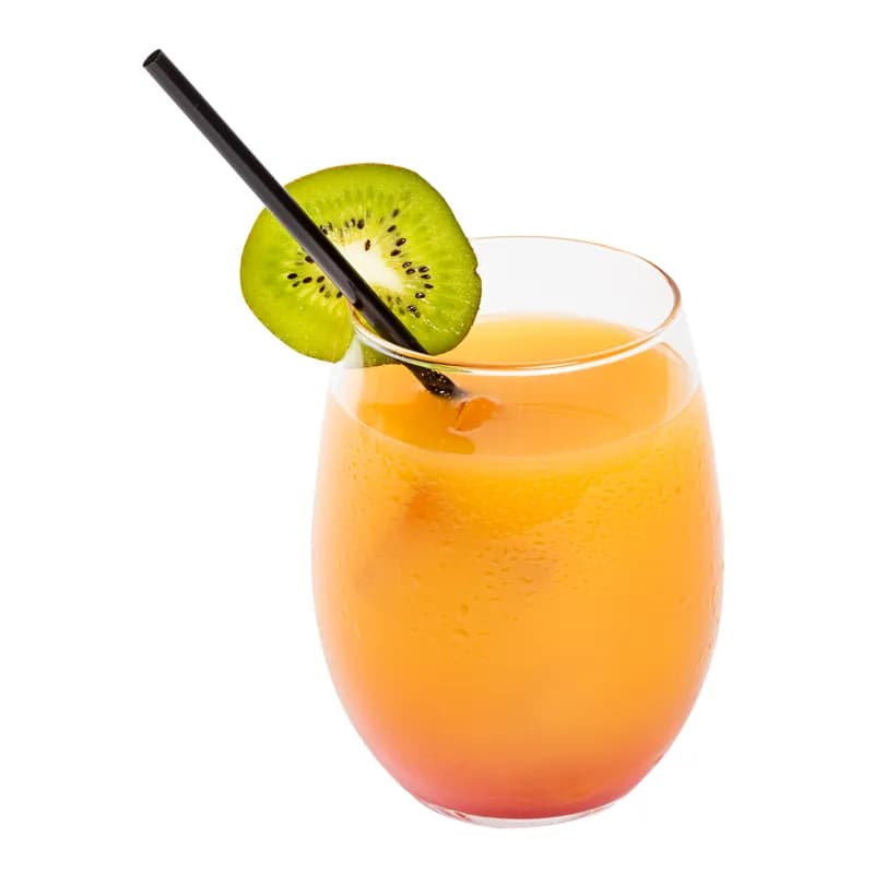 Jumbo Straw 7.75 IN Plastic Black Unwrapped 500 Count/Pack 24 Packs/Case 12000 Count/Case