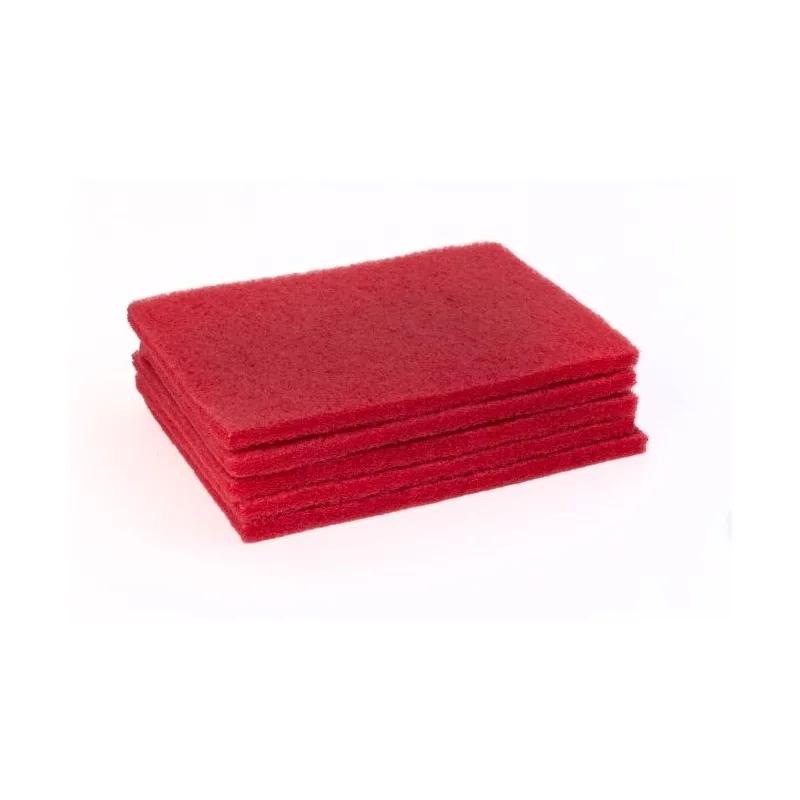 Cleaning Pad 20X14 IN Red 5/Case