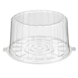 Essentials Cake Container & Lid Combo With Dome Lid 9.0625X10.25X5 IN RPET Clear Round Double-Layer 100/Case