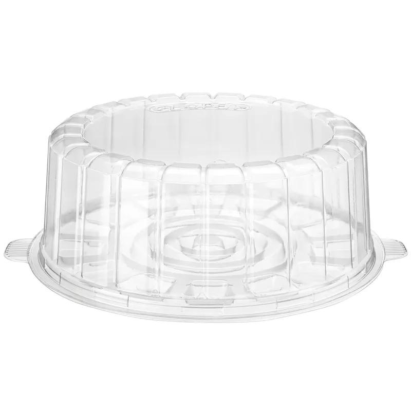Essentials Cake Container & Lid Combo With Dome Lid 7 IN RPET Clear Round Single-Layer 100/Case