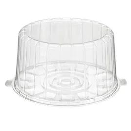 Essentials Cake Container & Lid Combo With Dome Lid 8 IN RPET Clear Round Double-Layer 100/Case