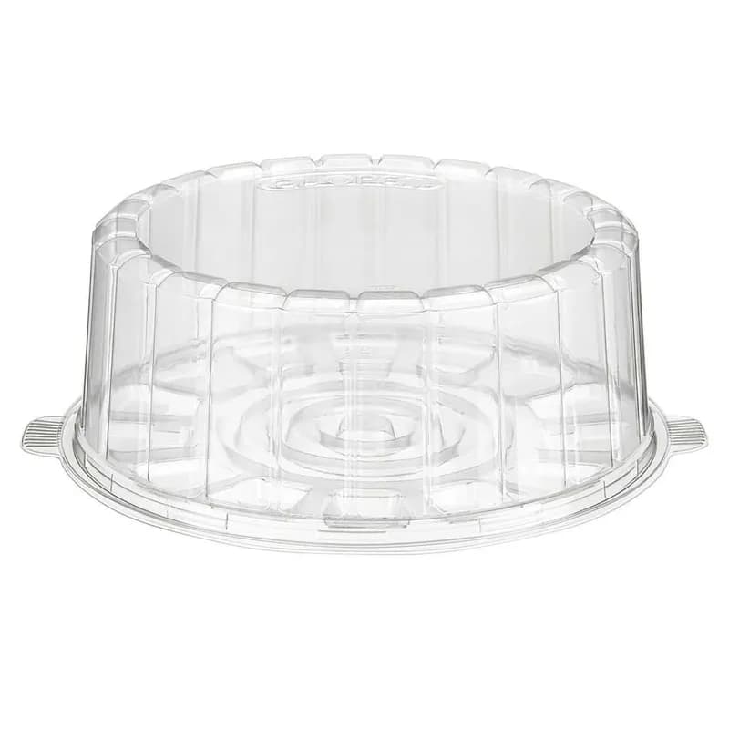 Essentials Cake Container & Lid Combo 10.125X11.25X3.875 IN RPET Clear Round Single-Layer 100/Case