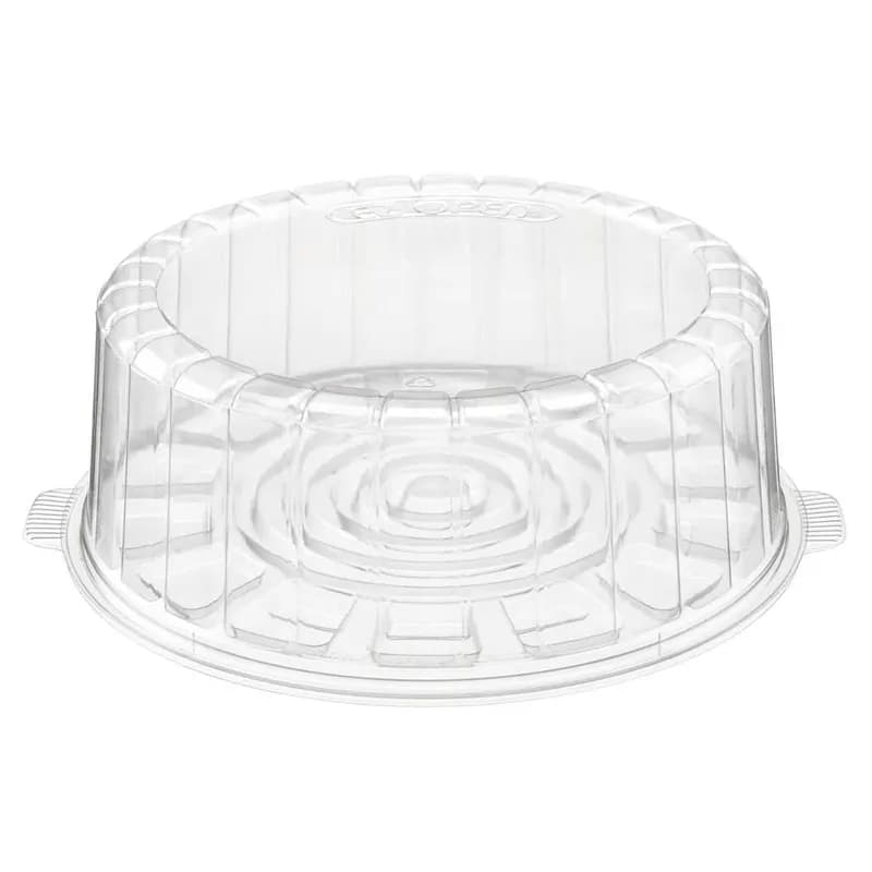 Essentials Cake Container & Lid Combo 11X12.4375X4.125 IN RPET Clear Round Single-Layer 50/Case