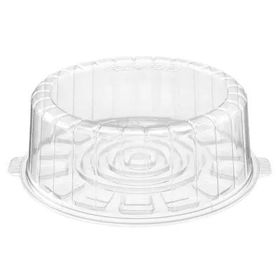 Essentials Cake Container & Lid Combo 9 IN RPET Clear Round Single-Layer 50/Case