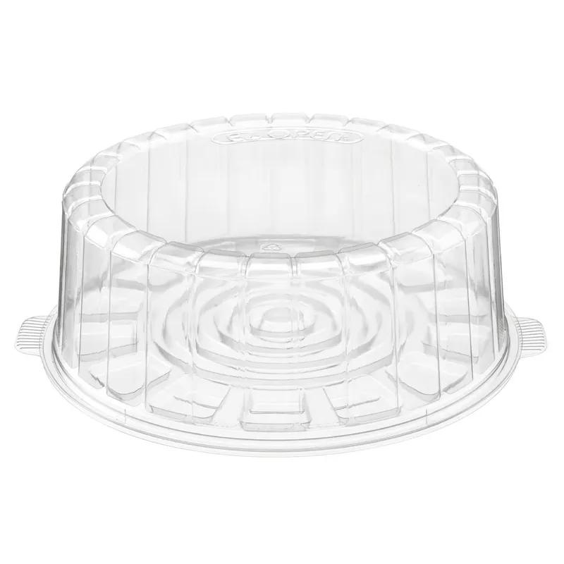 Essentials Cake Container & Lid Combo 9 IN RPET Clear Round Single-Layer 50/Case