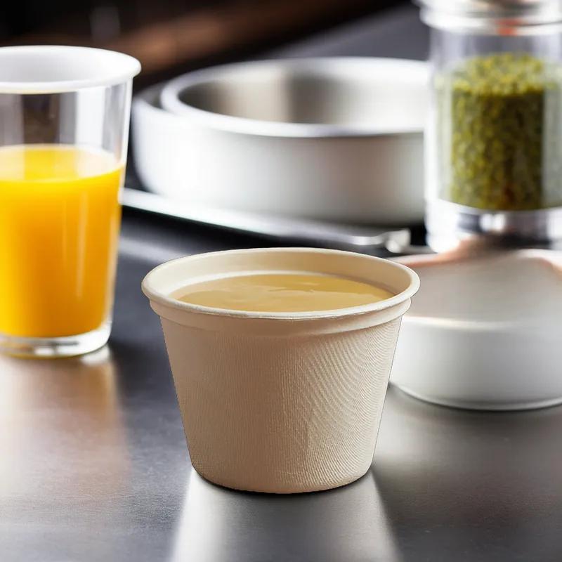 Conserveware Souffle & Portion Cup 4 OZ White 2500/Case