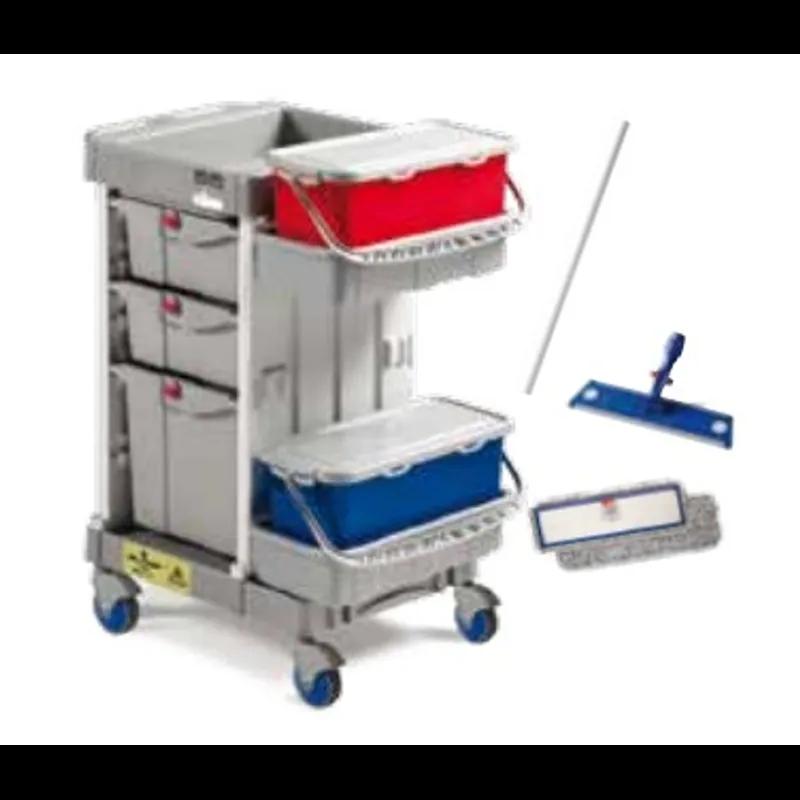 39 Work Station 39X22X42 IN MRI-Safe Metal Free Complete Starter Kit 5IN Wheels Assembled Top-Down 1/Case