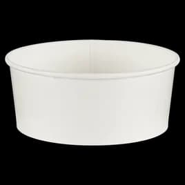 Bucket & Tub 54 OZ SBS Paperboard White Short Leak Resistant 165/Case