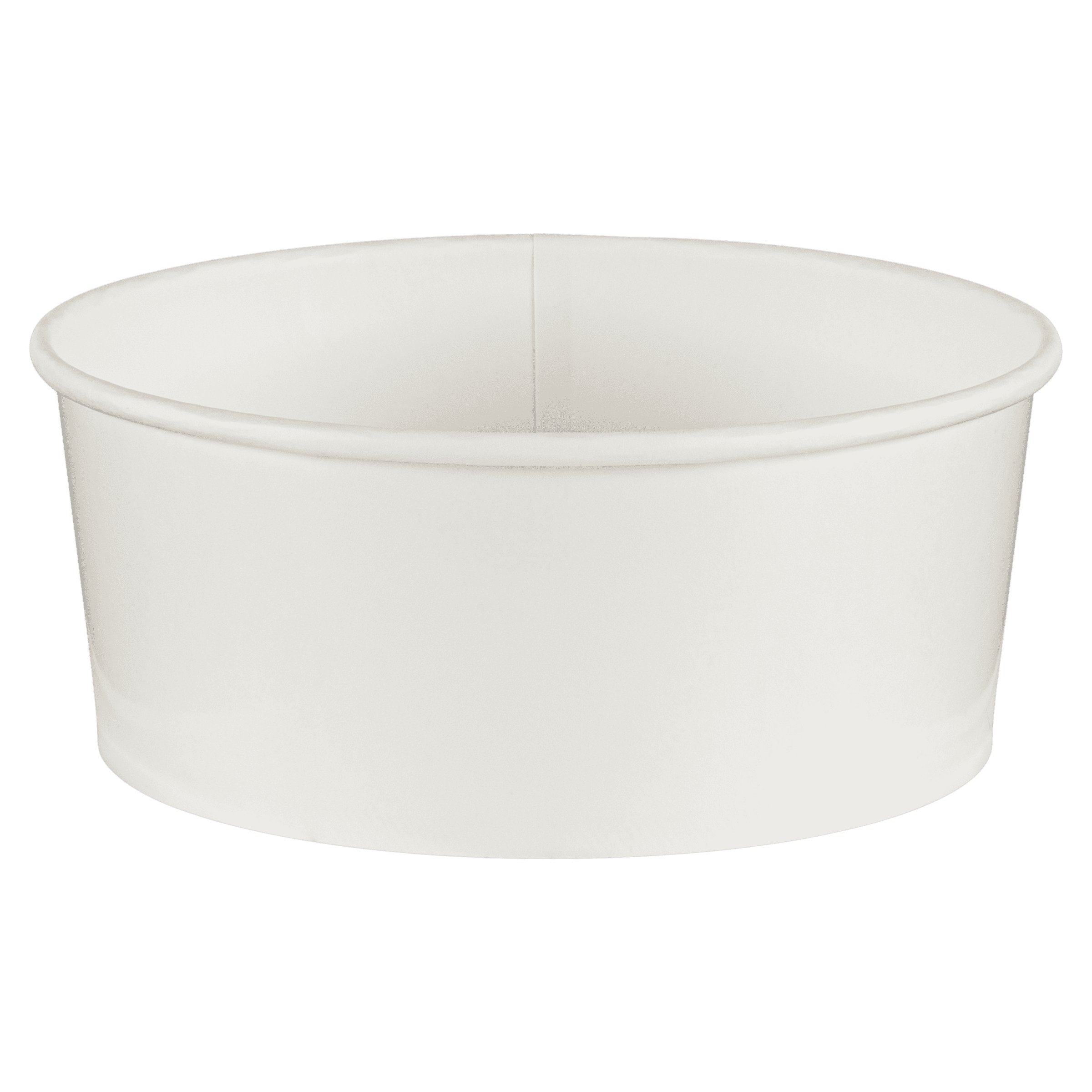 Bucket & Tub 54 OZ SBS Paperboard White Short Leak Resistant 165/Case