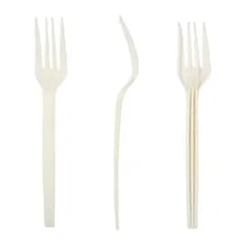 PrimeWare® Fork PSM Natural Heavyweight 50 Count/Pack 20 Packs/Case 1000 Count/Case