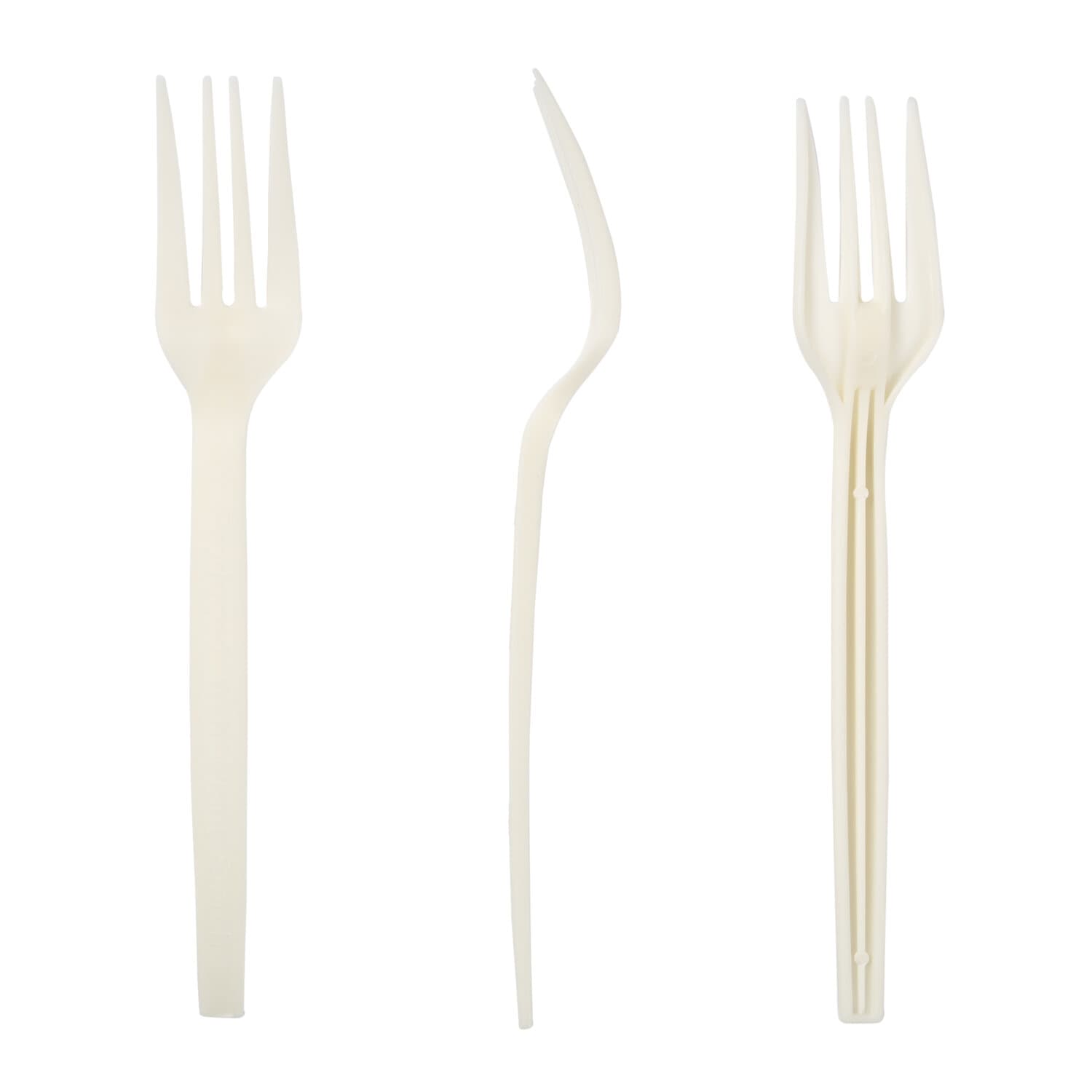 PrimeWare® Fork PSM Natural Heavyweight 50 Count/Pack 20 Packs/Case 1000 Count/Case