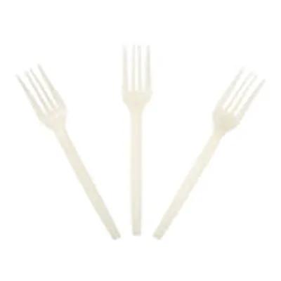 Fork PSM Natural Heavyweight 50 Count/Pack 20 Packs/Case 1000 Count/Case