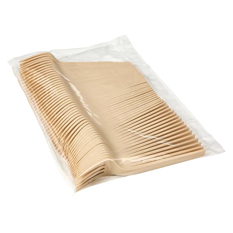 Fork PSM Natural Heavyweight 50 Count/Pack 20 Packs/Case 1000 Count/Case