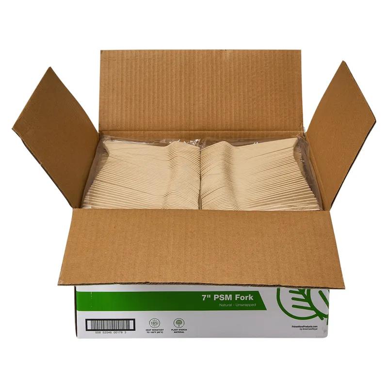 Fork PSM Natural Heavyweight 50 Count/Pack 20 Packs/Case 1000 Count/Case