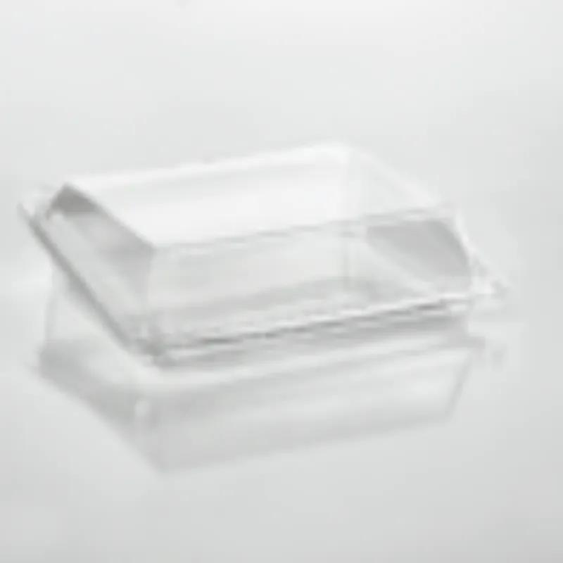 Fresh N' Sealed® Pinwheel Wrap Take-Out Container Hinged 6.75X5.73X1.69 IN PET Clear Square 6-Piece 272/Case