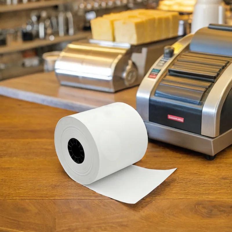 Register Tape Roll 3.125IN X200FT Paper Thermal Roll 50/Case