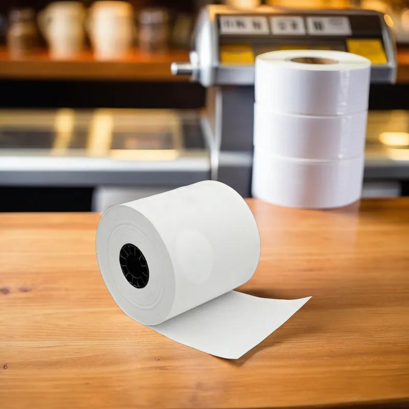 Register Tape Roll 3.125IN X200FT Paper Thermal Roll 50/Case