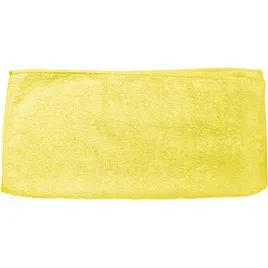 Cleaning Cloth 12X12 IN Microfiber Yellow 250 g wt. 12/Pack