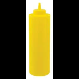 Squeeze Bottle 2.75X9.375 IN 24 OZ LDPE Yellow 36/Case