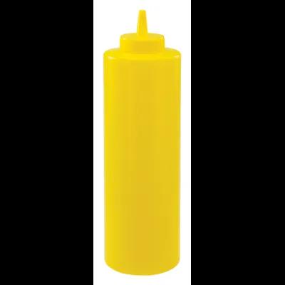 Squeeze Bottle 2.75X9.375 IN 24 OZ LDPE Yellow 36/Case