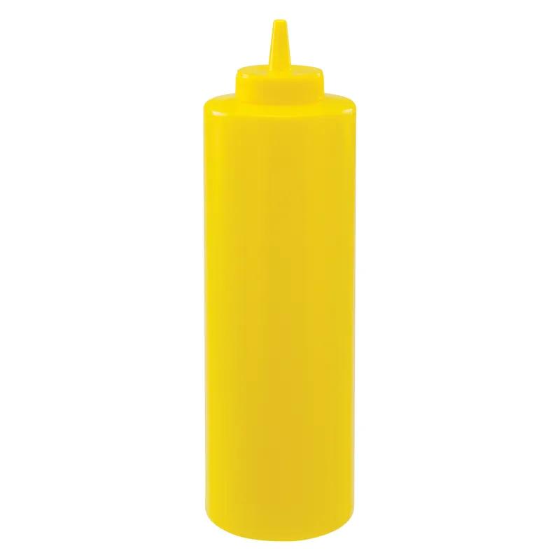 Squeeze Bottle 2.75X9.375 IN 24 OZ Plastic Yellow 36/Case