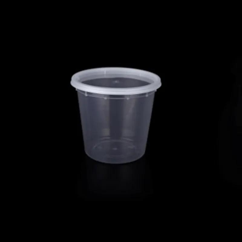 Deli Container Base 16 OZ Plastic Clear 240/Case