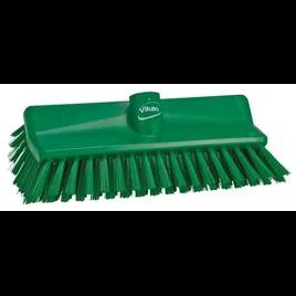 Vikan® Broom 10.4X5.9X3.9 IN Green PP Polyester Stainless Steel 1/Each
