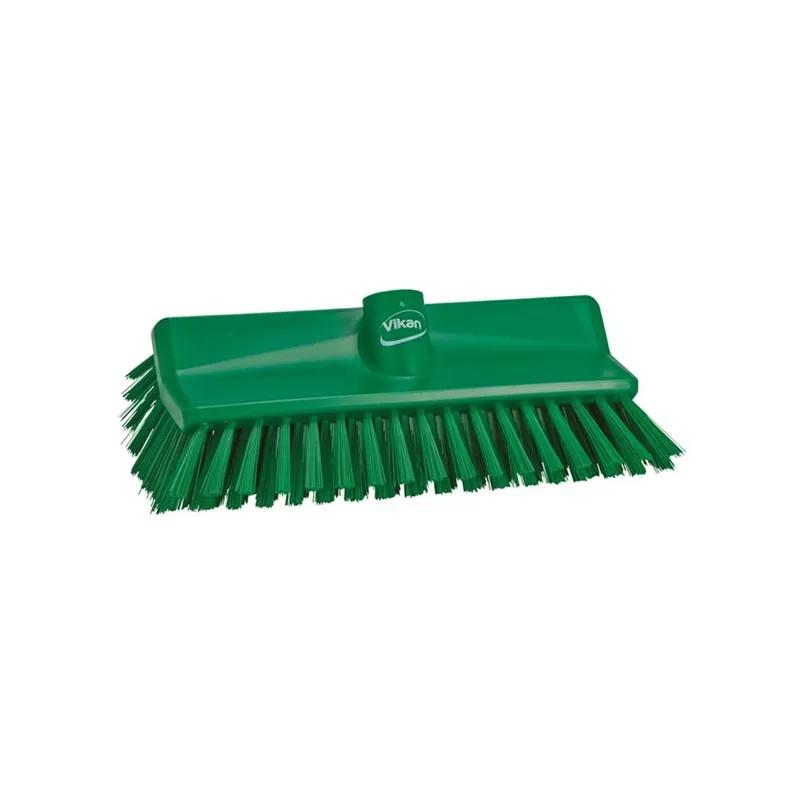 Vikan® Broom 10.4X5.9X3.9 IN Green PP Polyester Stainless Steel 1/Each