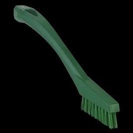 Vikan® General Purpose Detail Brush 8.1X0.8X1.2 IN PP Polyester Stainless Steel Green 1/Each
