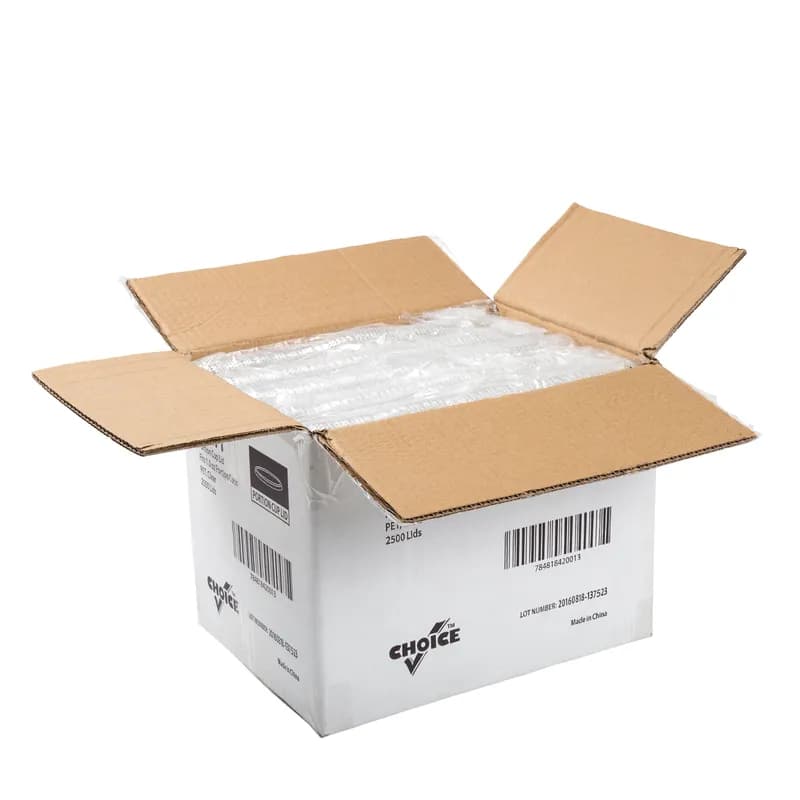 Lid PET Clear For 1 OZ Portion Cup 2500 Count/Pack 1 Packs/Case 2500 Count/Case