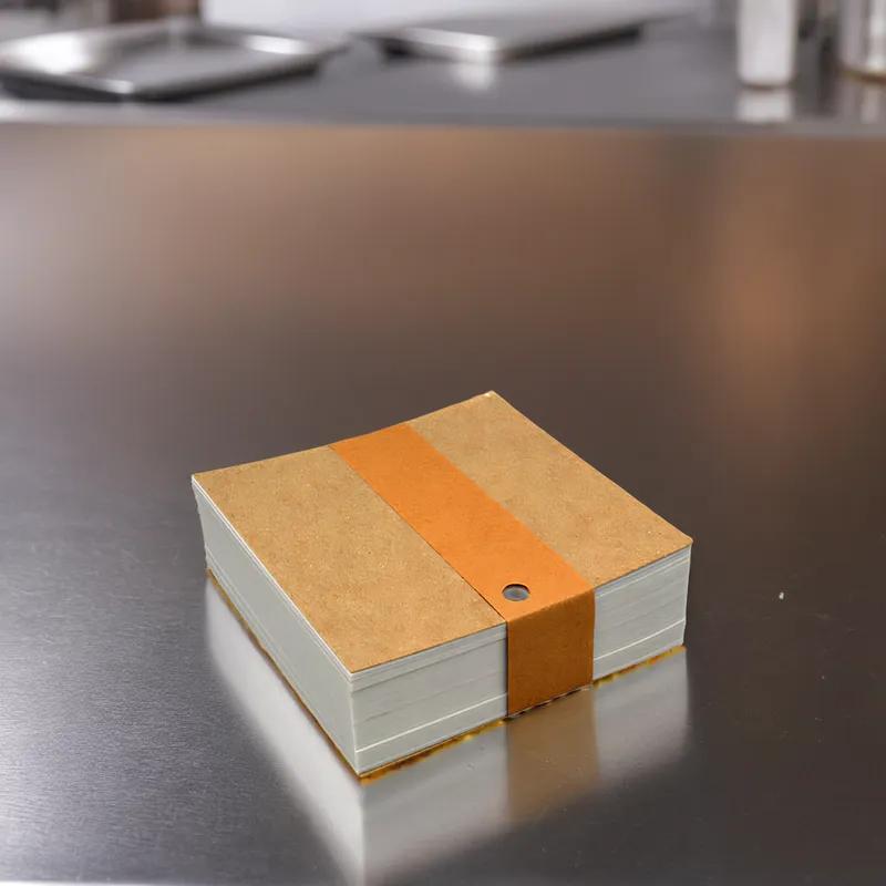 Burger Patty Sheet 4.5X4.5 IN Paper White With Hole 14000/Case