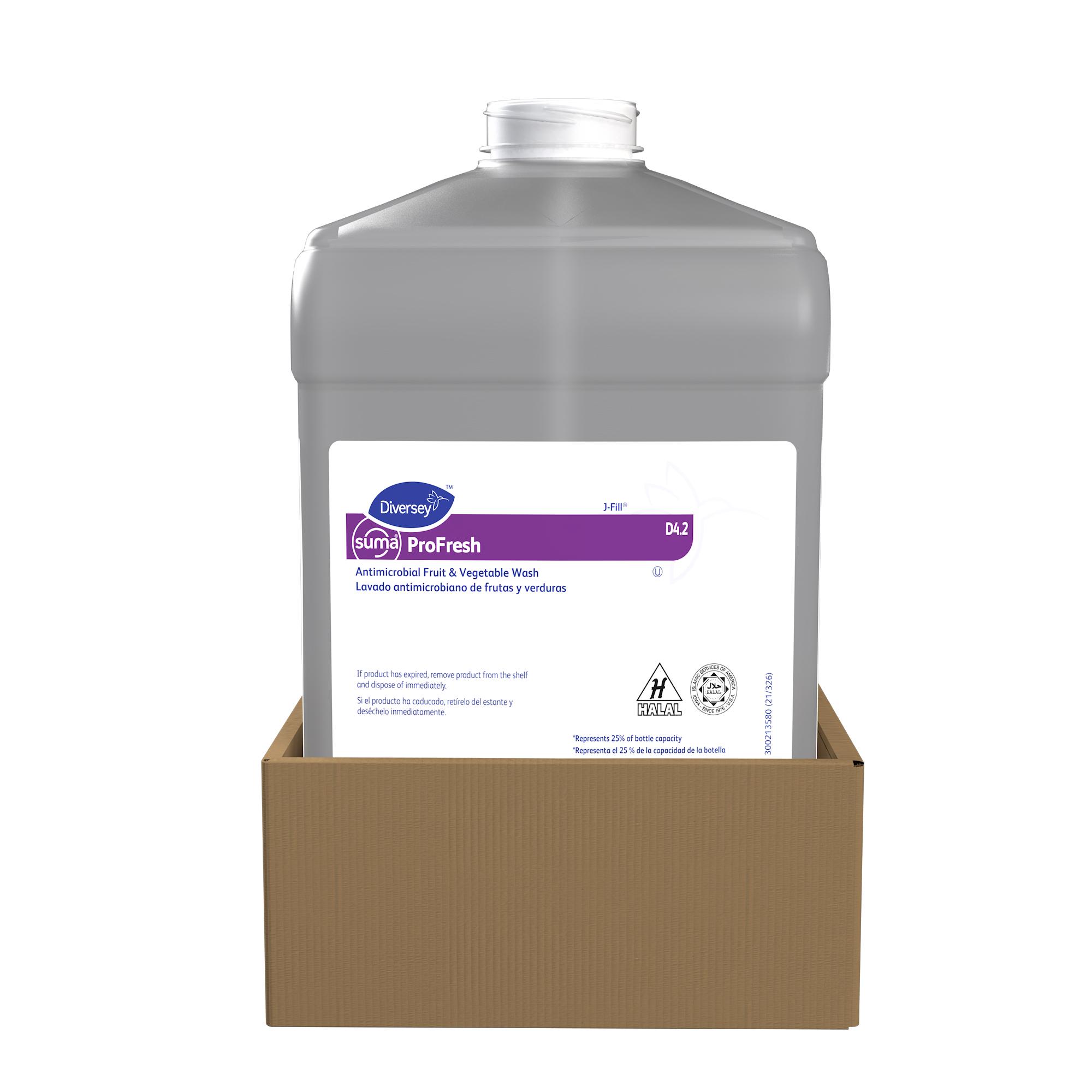 Suma® Profresh Liquid Fruit & Vegetable Wash 1.5 L Colorless Kosher Antimicrobial 1/Each