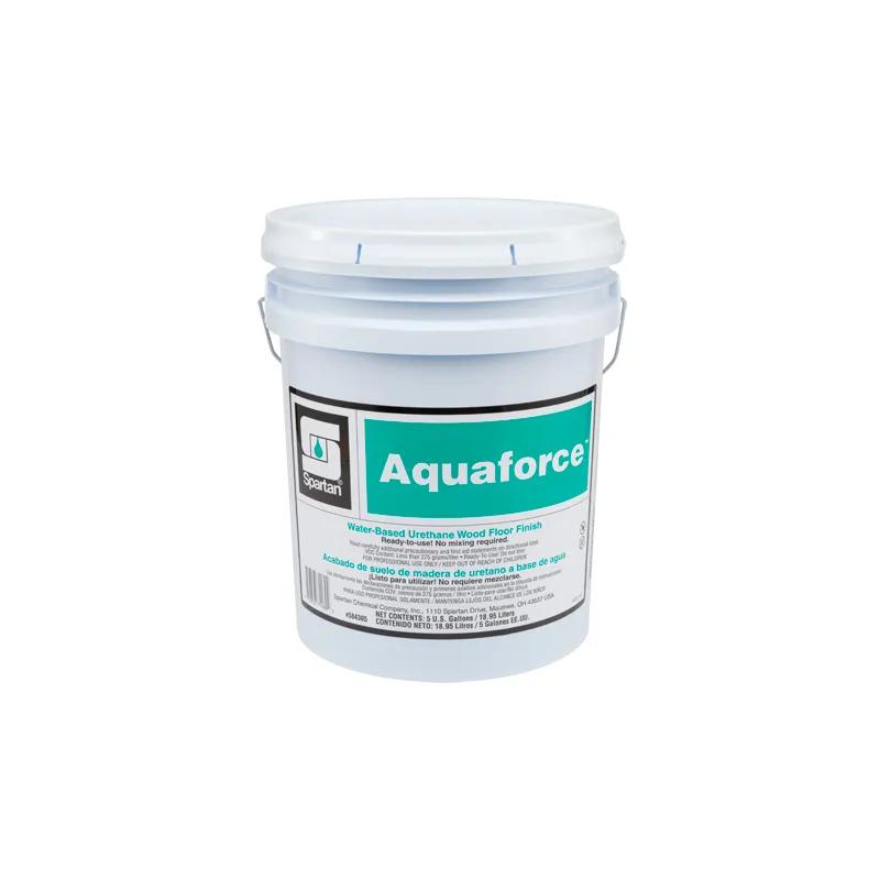 Aquaforce® Mild Scent Floor Finish 5 GAL Neutral RTU Water-Based Urethane 1/Pail