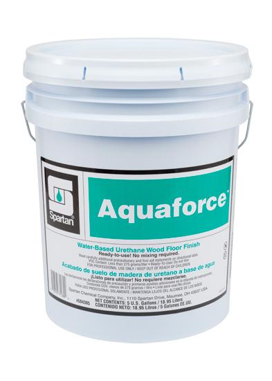Aquaforce® Mild Scent Floor Finish 5 GAL Neutral RTU Water-Based Urethane 1/Pail