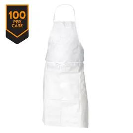 KleenGuard A20 General Purpose Apron OS 28X40 IN White 100/Case