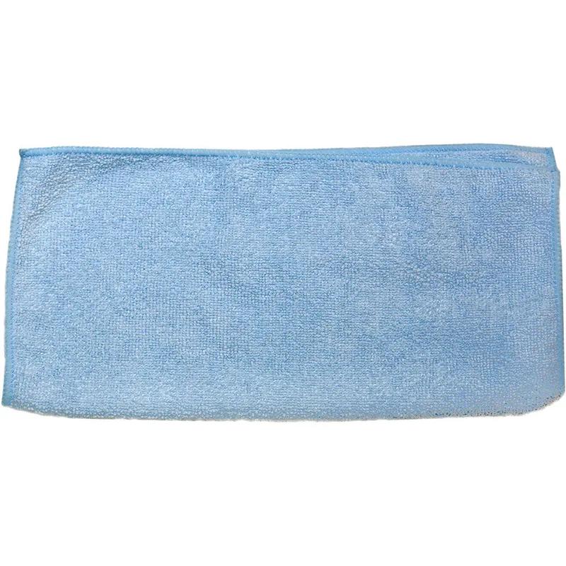 Cleaning Cloth 12X12 IN 250 G Microfiber Blue Square 12/Pack