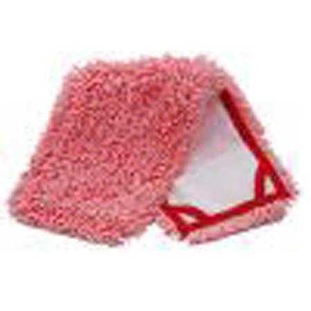 Mop 18 IN Red Microfiber Loop End Pocket 1/Each
