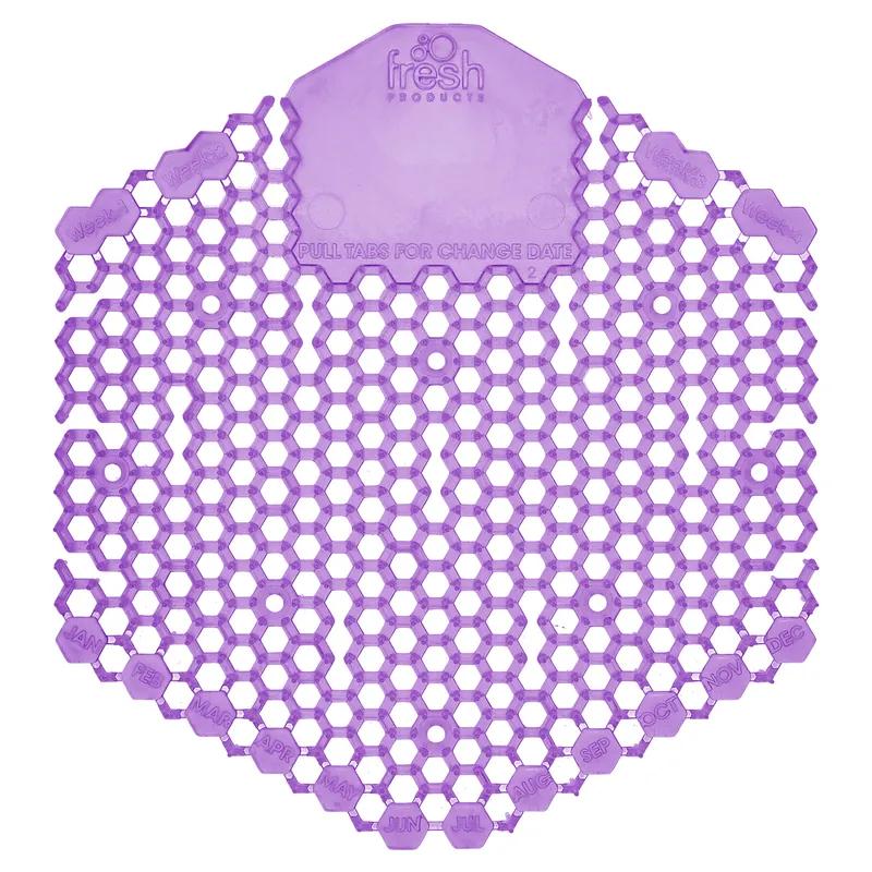 Wave 3D Urinal Screen Fabulous Purple EVA 7X6.5X0.66 IN 10 Count/Pack 6 Packs/Case 60 Count/Case