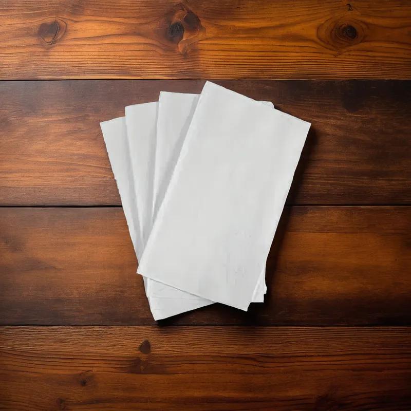 GEN Dinner Napkins 17X15 IN White 2PLY 3000/Case
