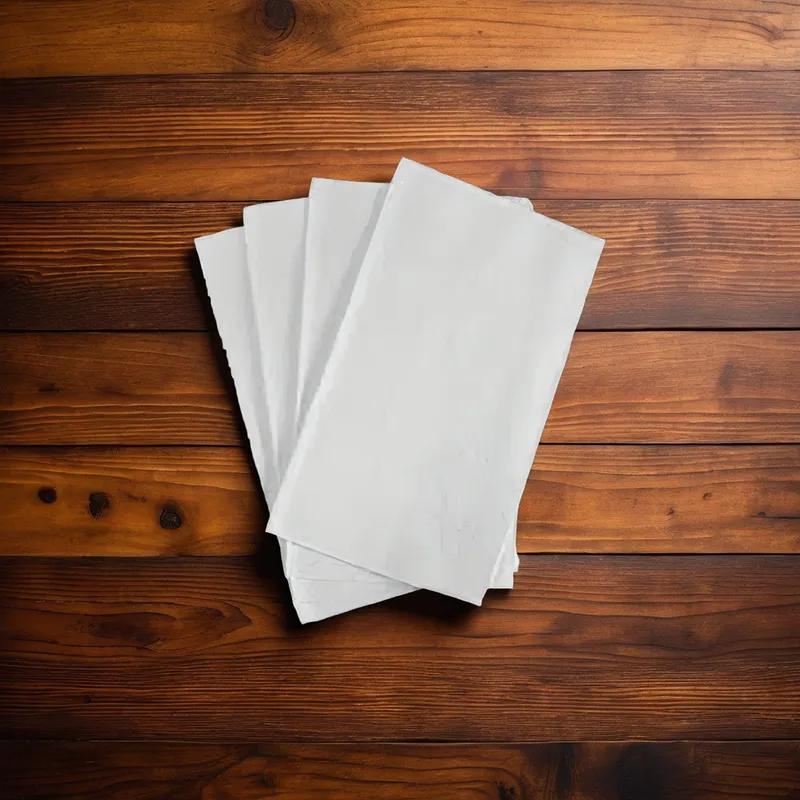 GEN Dinner Napkins 17X15 IN White 2PLY 3000/Case