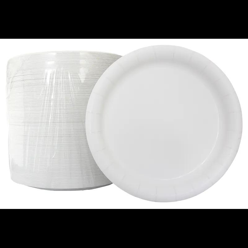 Plate 6.88 IN Paper White Medium Weight Coated 1000/Case