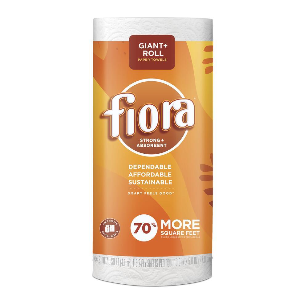 Fiora® Household & Kitchen Roll Paper Towel 2PLY White 3540/Case