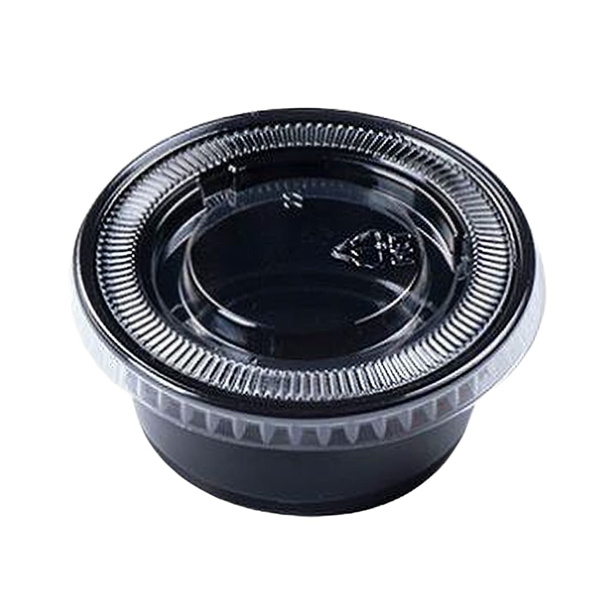 Victoria Bay Souffle & Portion Cup 3.25 OZ PP Black Round 2500/Case