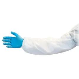 Food Service Sleeve 18 IN White PE With Elastic 2000/Case