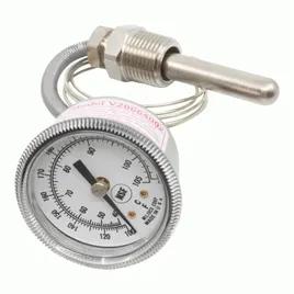 Temperature Gauge For Wash/Rinse Tanks & Inside Sumps 6FT Capillary 1/Each