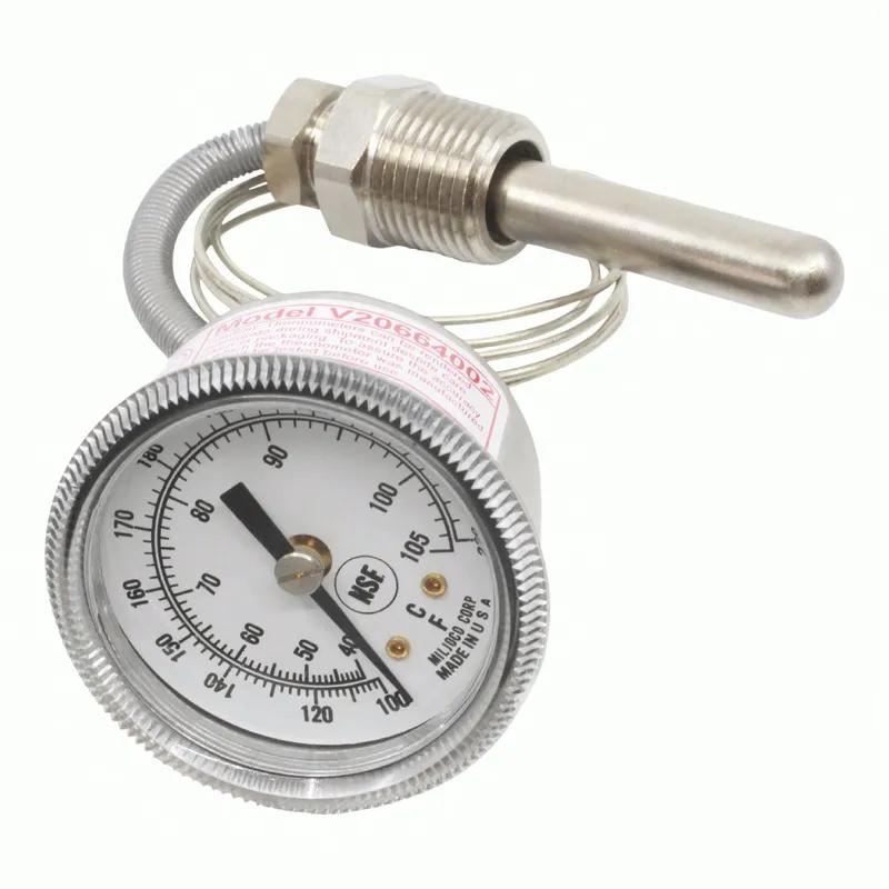 Temperature Gauge For Wash/Rinse Tanks & Inside Sumps 6FT Capillary 1/Each