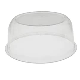 Lid Dome 7.75X7.75X3.25 IN PET Clear For Cake Base Swirl 240/Case