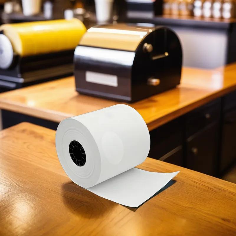 Register Tape Roll 2.25IN X80FT Paper White Thermal 50/Case